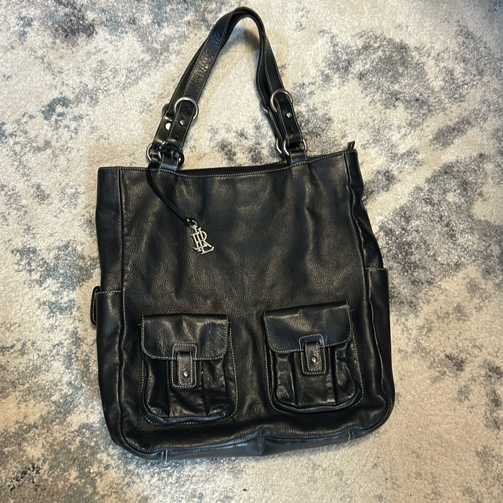 Ralph Lauren Black Leather bag